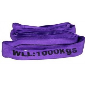 1 Tonne x 5 Metre EWL Round Lifting Sling