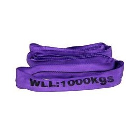 1 Tonne x 4 Metre EWL Round Lifting Sling